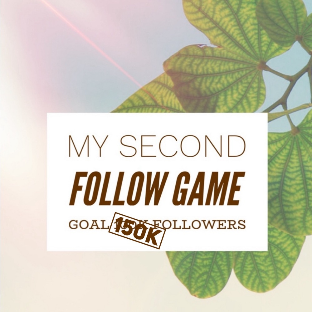 🌿🌼MY FOLLOW GAME🌼 - Picture 2 of 7